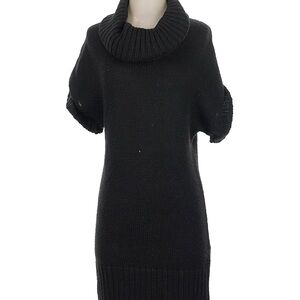 H&M Black Turtleneck Sweater Dress